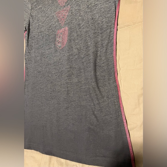 American Fighter womens top, Gray heathered ombré, Size L - Picture 6 of 6